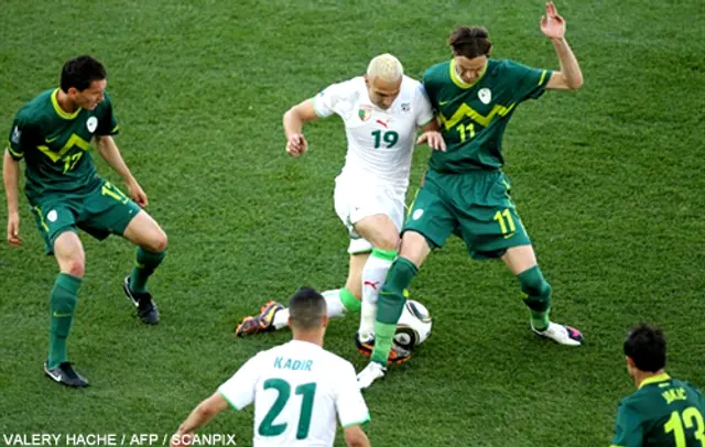 Matchfakta: Algeriet-Slovenien 0-1