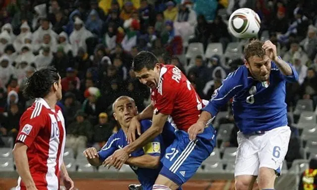 Paraguay kryssade mot Italien