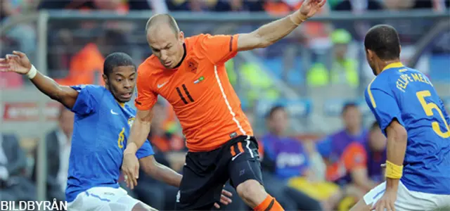 Matchfakta: Holland-Brasilien 2-1