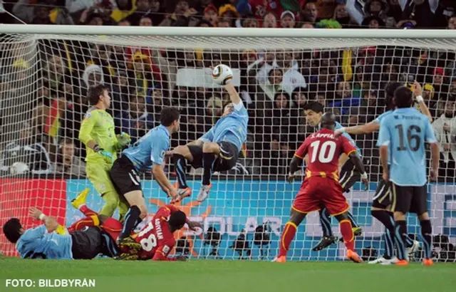 <i>Uruguay-Ghana, 5-3 (efter straffar): </i> Ghanas sorti blev den grymmaste av alla