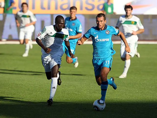 Spelarbetyg: Zenit 2 - 0 Rubin