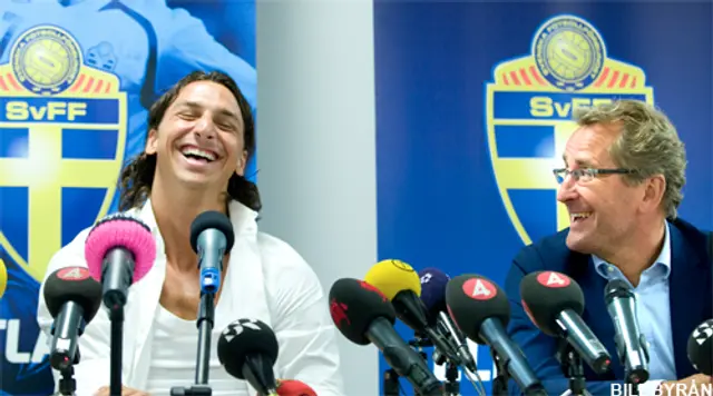 Zlatan &auml;r med mot Skottland