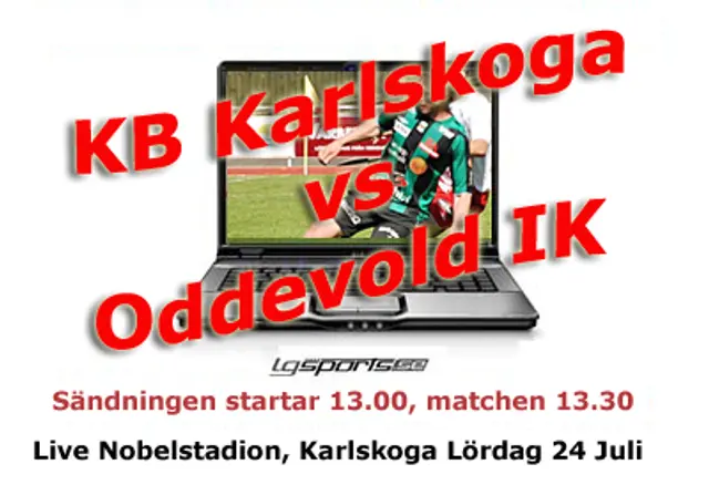 Lives&auml;ndning fr&aring;n dagensmatch!