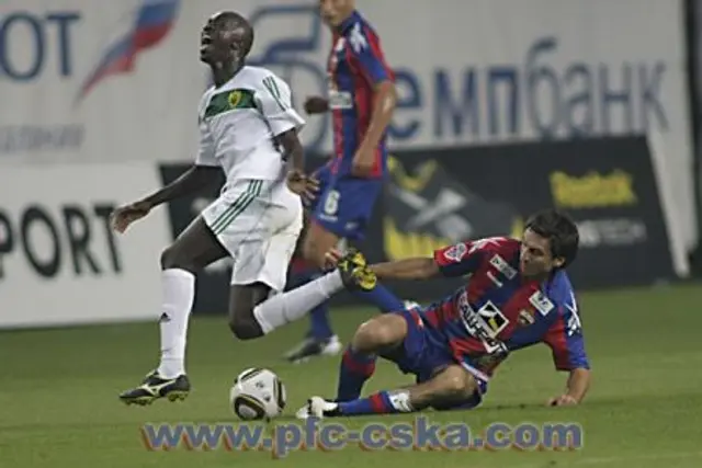 CSKA Moskva - Anzhi 4:0, En halvlek r&auml;ckte 