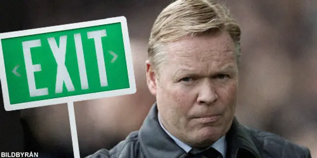 Ronald Koeman får sparken