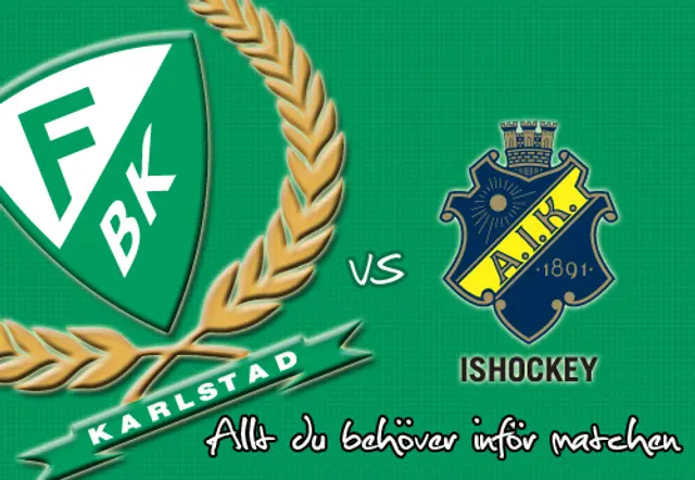 Inför: Färjestad BK - AIK