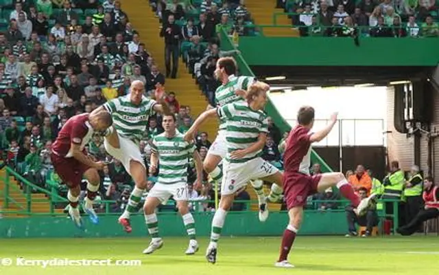 Celtic lottades mot Hearts i ligacupen