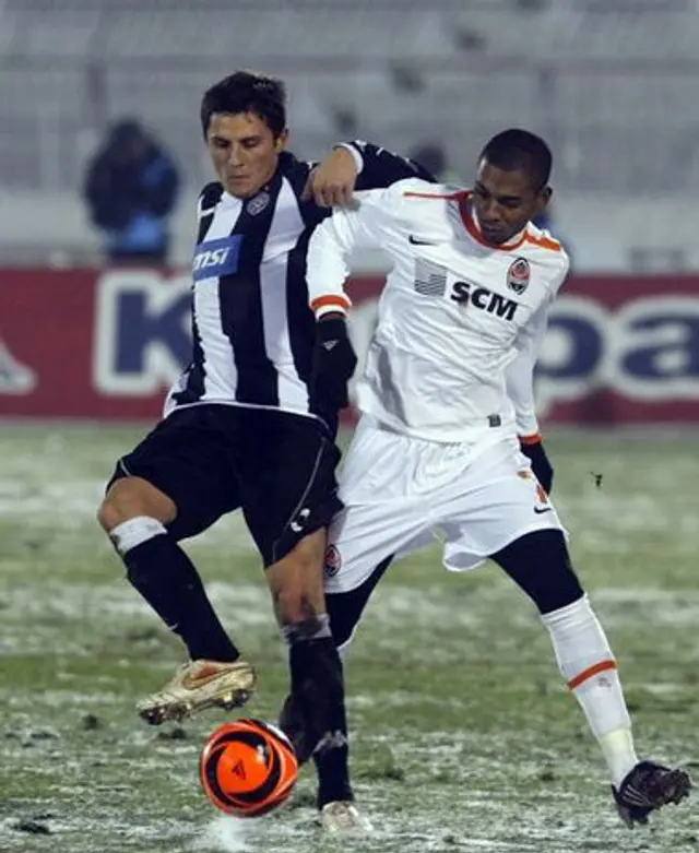 Inf&ouml;r: Shakhtar Donetsk- Partizan Belgrad