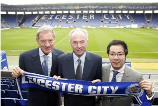 Sven-Göran Eriksson ny tränare för Leicester