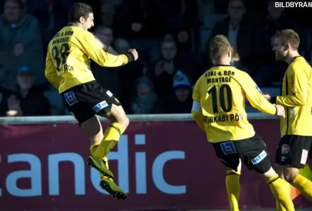 Mjällby klara för Allsvenskan 2011 efter seger mot Halmtads BK