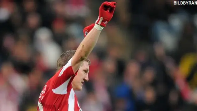 Schweinsteiger sänkte Bremen på egen hand