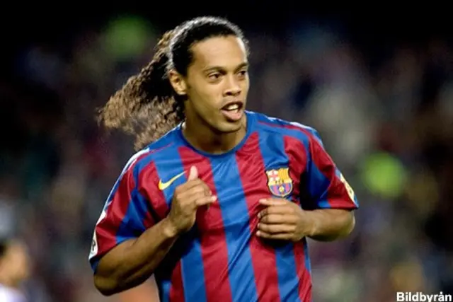 Ronaldinho t&auml;jmde mexikanska tigrar