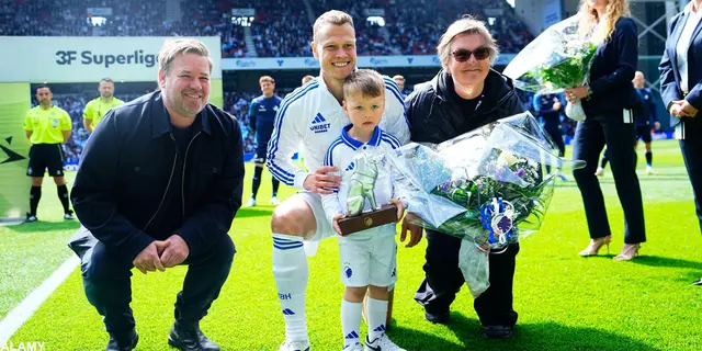 Victor Claessons drömavsked på Parken – målskytt i sista matchen för FCK