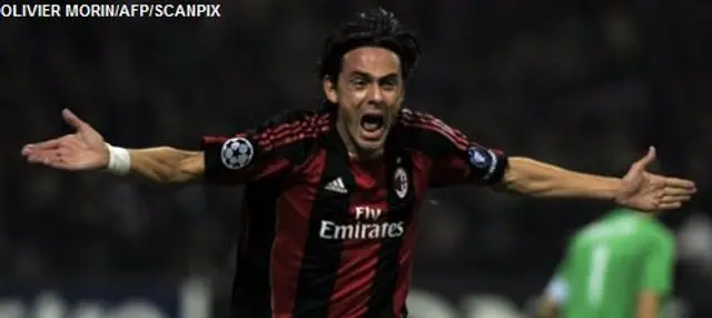 Matchrapport Milan - Real Madrid: Pippo Inzaghi!