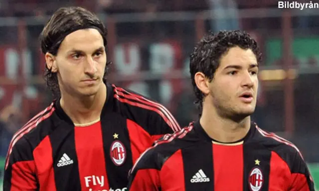 Officiella uppställningar Bologna - Milan: Pato och Ibra från start