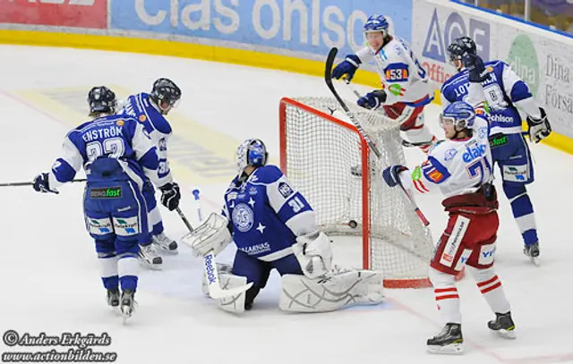 Starkt Oskarshamn bortaslog Leksand