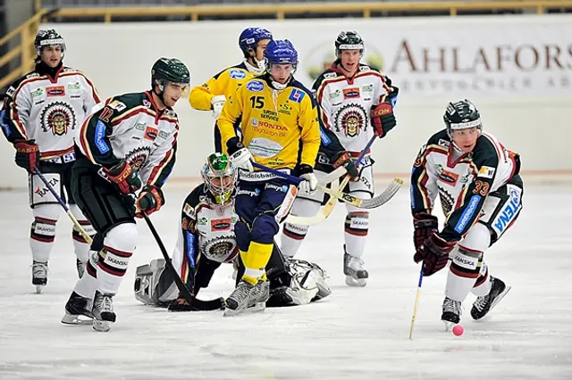 Målkalas mellan Surte-Frölunda i Ale Arena