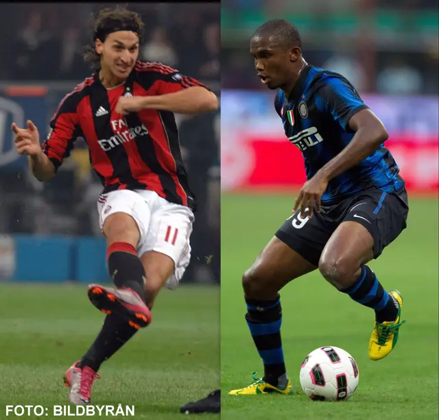 <i>Inför Inter-Milan:</i> Zlatan eller Eto’o?
