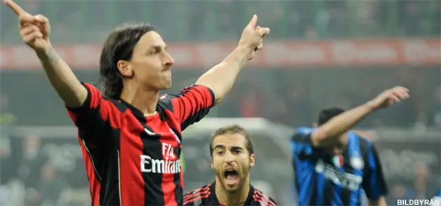 Dopopartita Inter - Milan 0-1: Zlatan gav svar på tal