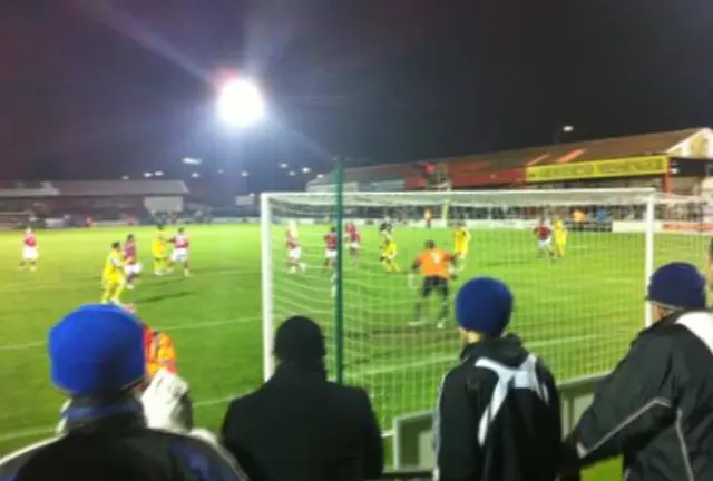 Inför Dulwich Hamlet - AFC Wimbledon, London Senior Cup