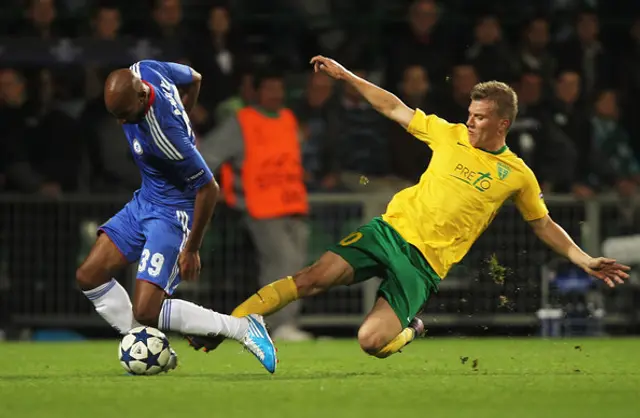 Žilina chockade på Stamford Brigde, förlust med ''bara'' 2-1