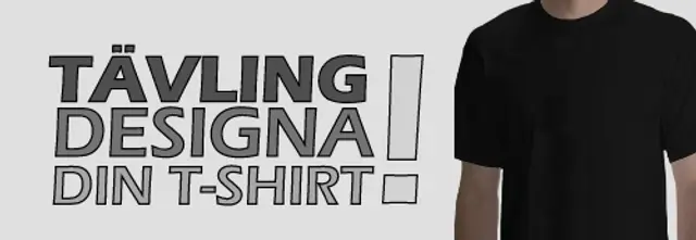 Tävling: Designa din t-shirt (uppdaterad)