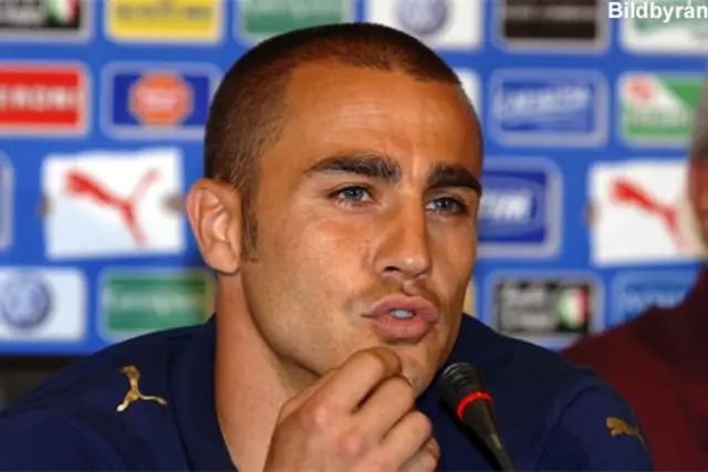 VM-kvaltruppen: Cannavaro och Toni tillbaka