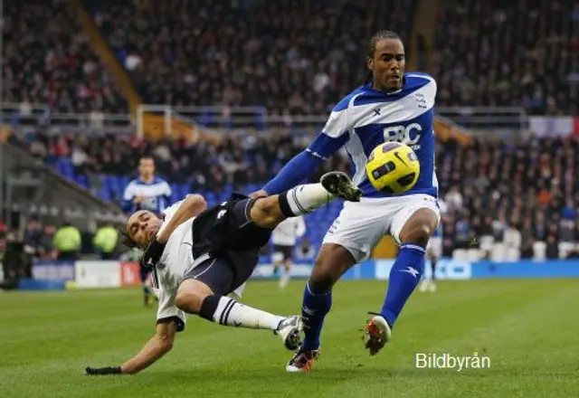 Birmingham tog poäng mot Tottenham