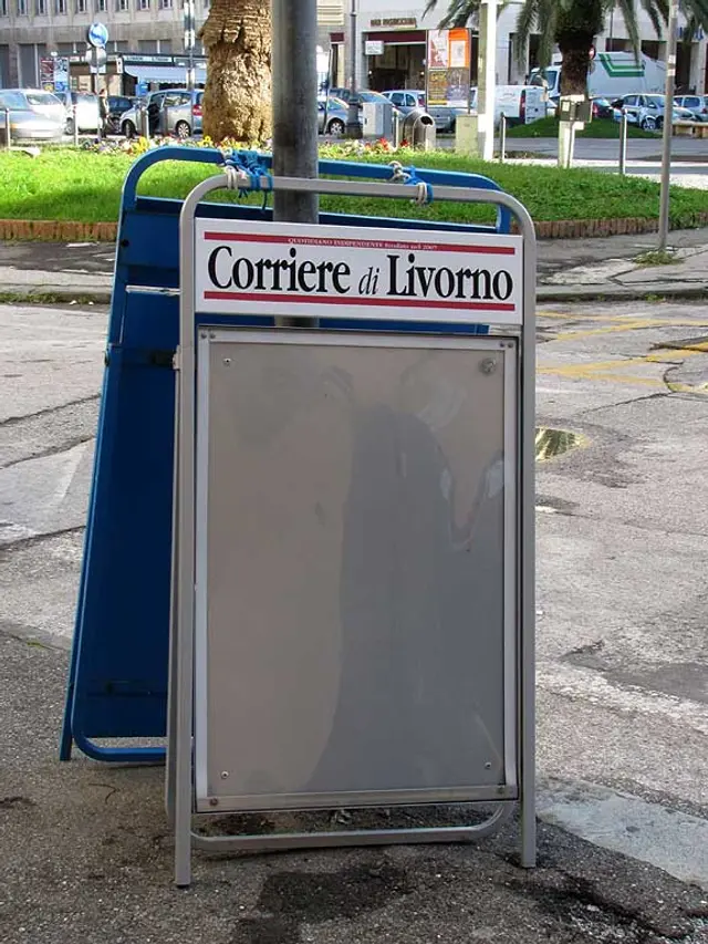 Corriere di Livorno hotas av nedläggning