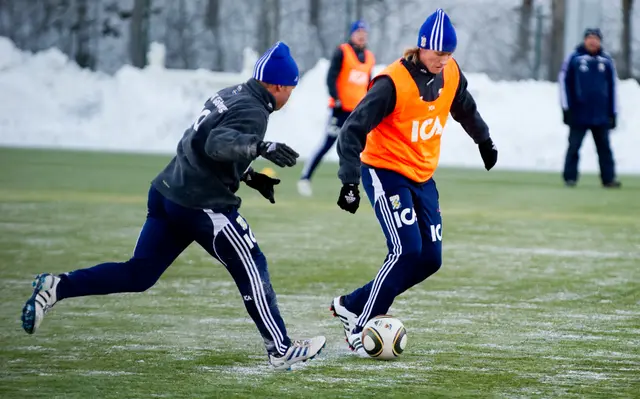 Dags för den första träningsmatchen - IFK åker till Odense