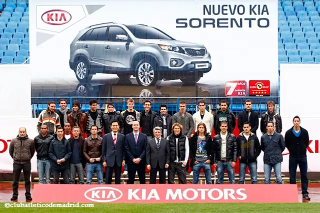 Kia ger a-truppen en "Nuevo Kia Sorento"