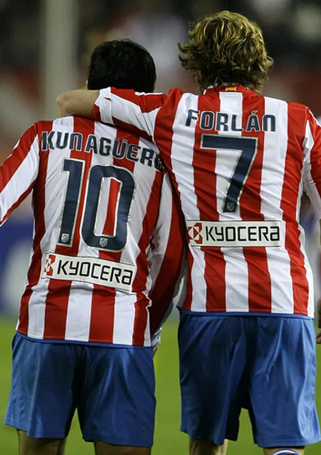 "Anfallsparet" Agüero och Forlán: Lagets svaghet?