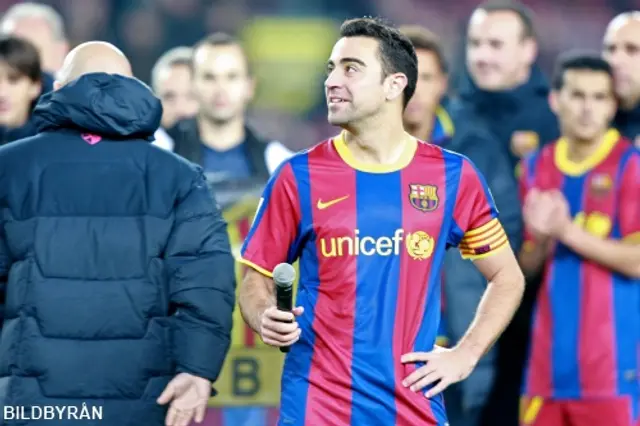 Xavi: "Om jag kunde skulle jag spela fotboll hela livet"