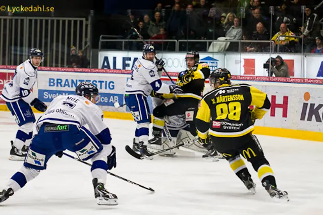 Västerås förlorade jämn tillställning i Leksand efter dåligt skytte och osis i flipperspelet