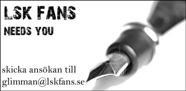 Vill du hjälpa LSK Fans?