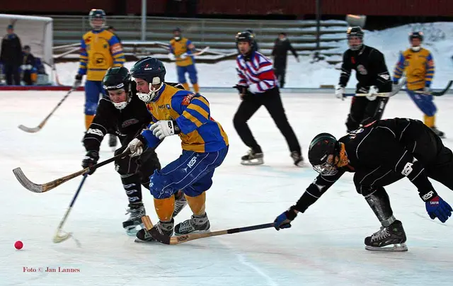 Oavgjort i tätt möte mot GT-76 - Närmare rugby än bandy