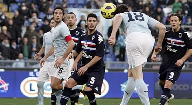 Lazio - Sampdoria 1-0; Orättvist men ljus i tunneln!