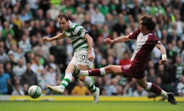 Celtic tog storseger mot Hearts