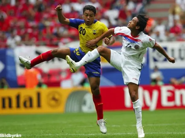 Ecuador - Costa Rica 3-0 (1-0)