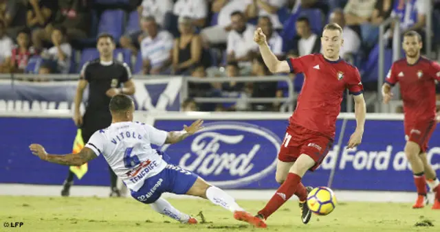 Inför: Osasuna – Tenerife