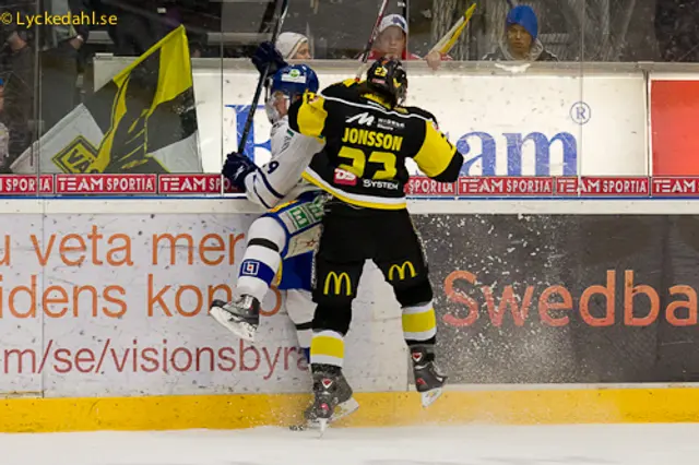 Marcus Jonssons tackling vände på matchen och Västerås kunde komfortabelt besegra Rögle