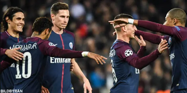 PSG - Anderlecht 5-0: PSG klara för åttondelsfinal