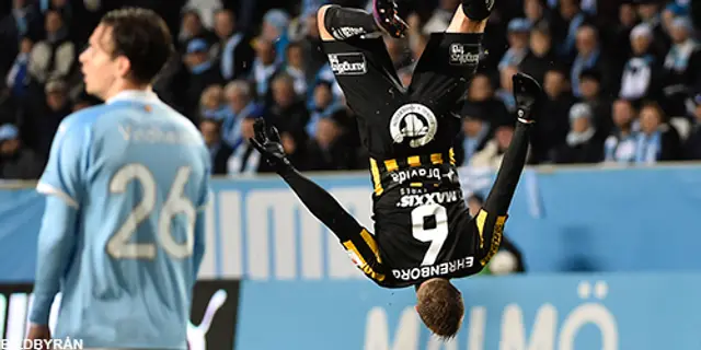 Häcken fyra efter bortaseger mot MFF