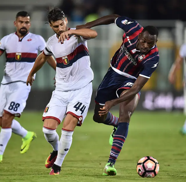 Inför Crotone-Genoa: Viktig kamp i botten