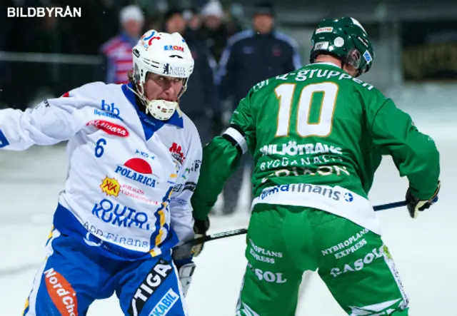 Betydelselös seger för HT Bandy