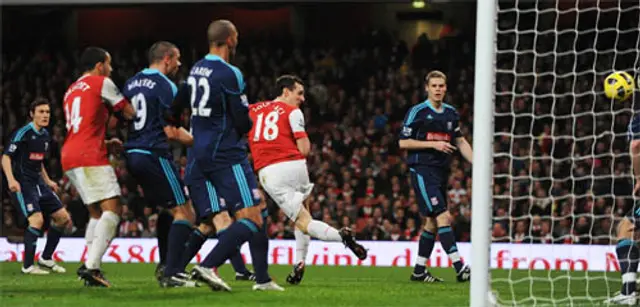 Matchrapport Arsenal-Stoke 1-0