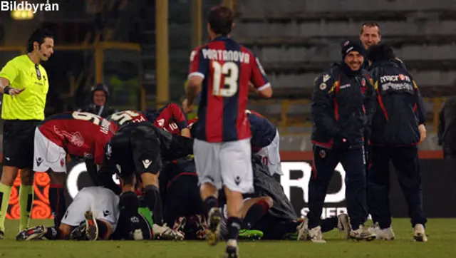 Bologna-Cagliari 3-0: Pang, pang, pang