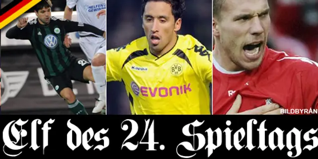 Omgångens elva ^24: Storseger mot Bayern sätter sina spår