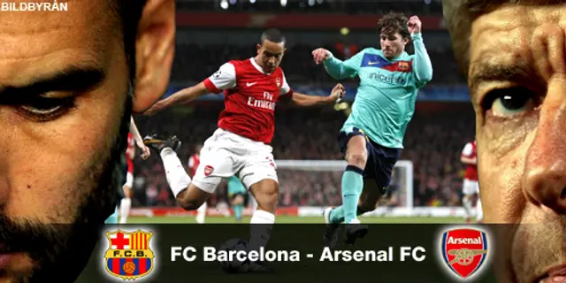 Liverapport: Barcelona - Arsenal