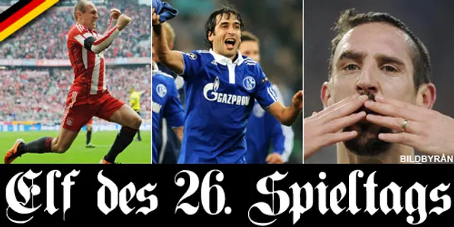 Omgångens elva ^25: Stjärnorna klev fram i Bundesliga